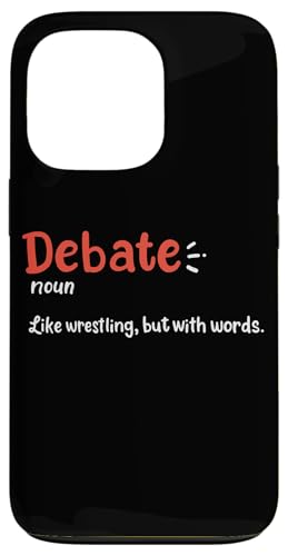 Debater Public Speaking Debate Team Définition du débat drôle Coque pour iPhone 13 Pro