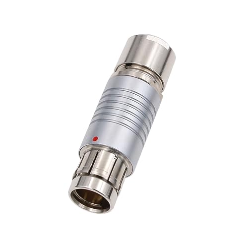 Conector de aviación 3 pines macho cable audio vídeo HangTon S103 Fischer AWG