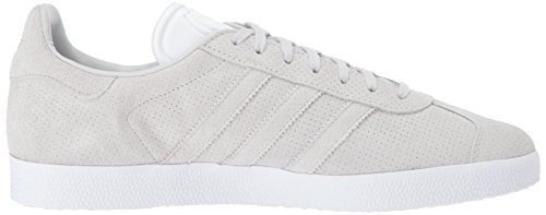Image of adidas Originals Gazelle Sneaker,GREY ONE /GREY ONE /METALLIC GOLD,13 Medium US