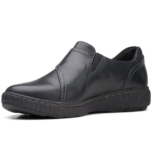 Clarks Clarks Women's Caroline Pearl Loafer, Black, 7.5 US