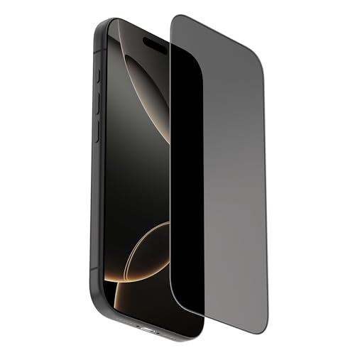 Image of DailyObjects ZeroBubble QwikInstall Privacy Screen Protector with Applicator Tray | Compatible with iPhone Air