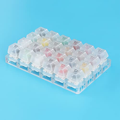 Testeur de 24 interrupteurs pour clavier mécanique avec socle acrylique - 5