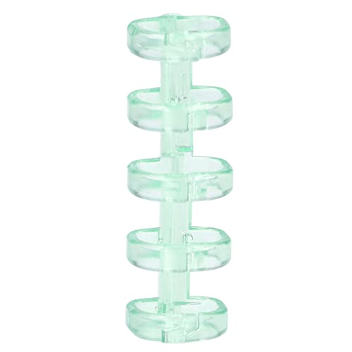 Bindringen, 20 Stuks 5 Gat Geperforeerd Losbladig Papier Plastic Clip Schrijven Kantoor Bindrecept Transparante… - Image 4