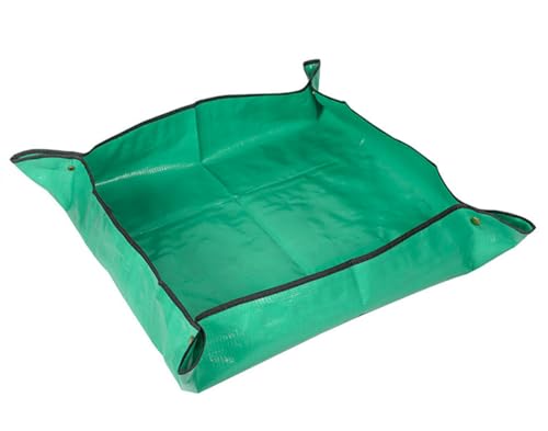 Pclife ���|�V�[�g �A���ւ��V�[�g�K�[�f���}�b�g ���|�p�y�ւ��}�b�g DIY ��Ɨp�V�[�g �K�[�f�j���O�V�[�g �K�[�f�j���O�p�i ���|�p�i �y����� ���ʖh�� �܂��݉\ �A�̓}�b�g �����` (�O���[�� 68×68cm)