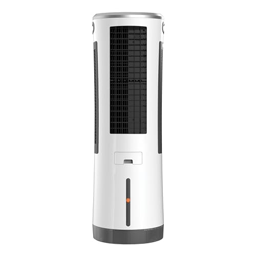 Contenuto della confezione: refrigeratore ad aria BE COOL con telecomando e istruzioni (lingua italiana non garantita), 34,5 x 112 x 34,5 cm, peso 11,4 kg, marchio austriaco