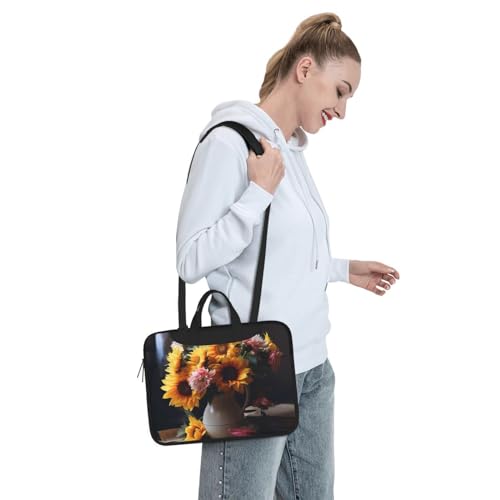 Bolsa Tote para Laptop con Diseño Verano Floral 15.6" miniatura 7