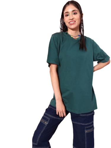 Image of Dillinger Blue Graphic Oversized T-Shirt