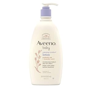 Aveeno Baby Calming Comfort Lotion, Lavender and Vanilla, 18 Fluid Ounce