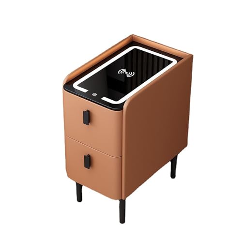 Table de chevet LED moderne avec audio Bluetooth et chargeur intelligent - 2