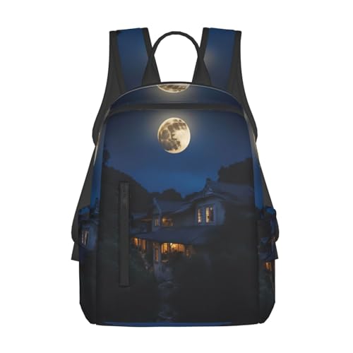 Sac à dos randonnée voyage pleine lune léger pour camping et plein air