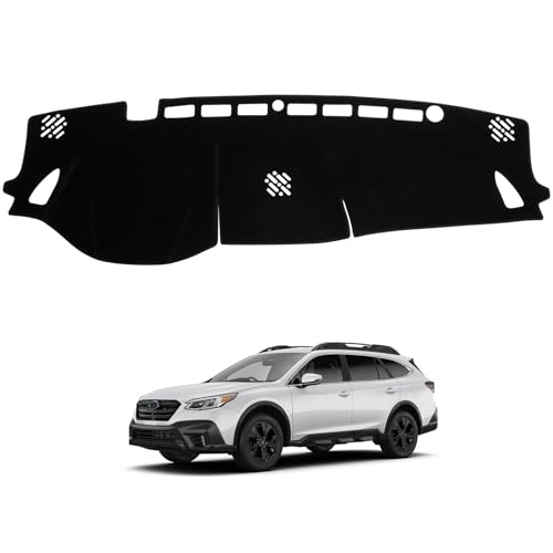 Dash Cover Mat Compatible with Subaru Outback 2020 2021 2022 2023 2024 2025 Car Interior Dashboard Cover Mat Nonslip Dashmat Sunshade Glare UV Rays Protector Accessories Custom Fit