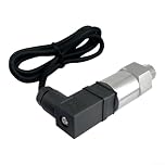 Rehoetom Industrial Pressure Sensor 4-20mA G1/4 Thread IP68 Waterproof Stainless Steel, For Water Oil Air Fast Response ≤2ms High Accuracy(0-1MPa)