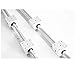 CNCCANEN 2Set SBR12-1000mm Fully Supported Linear Rail Shaft Rod with 4 SBR12UU