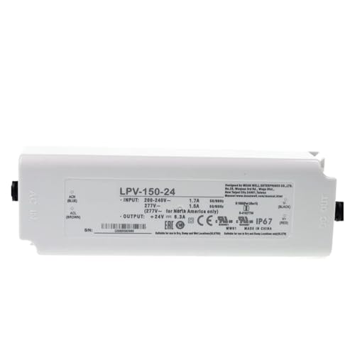 Alimentation à découpage LPV-150-48 153.6W pour éclairage LED extérieur