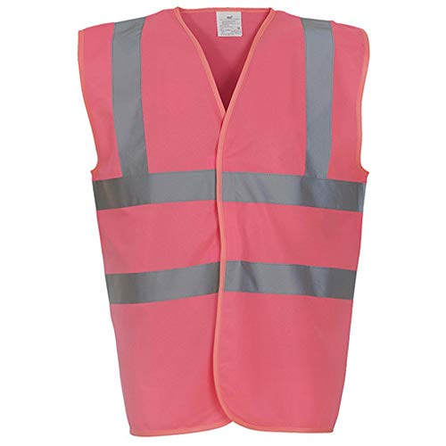 Gilet haute visibilité Yoko unisexe - Rose - petit