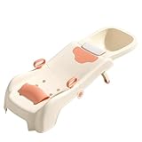 -Siège inclinable ergonomique : La conception inclinée du siège offre un soutien pour la nuque et le dos, permettant aux enfants d'être à l'aise pendant le shampooing tout en réduisant la fatigue des parents ou des coiffeurs.