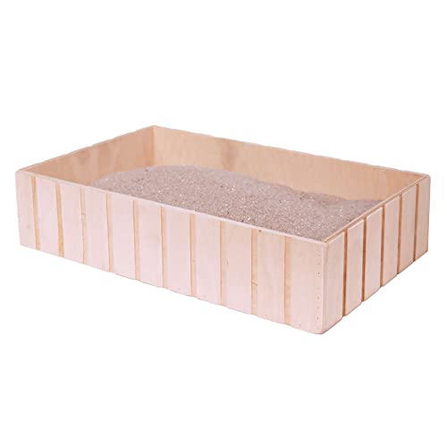 PETGARD Sand Badewanne Sandkiste Sandbad Buddelkiste für Nager 31 x 19 x 7...