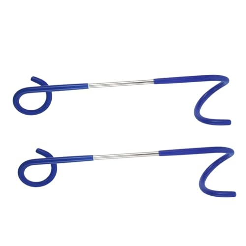 VANZACK 2PCS Lightweight Double Headed Hook for Tent Lamp Hanging Non Slip Outdoor Camping Light Hook for Nighttime Activities Hiking and Travel