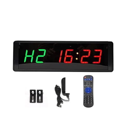 Temporizador digital deportivo 2.3 in, 2 piezas miniatura 2