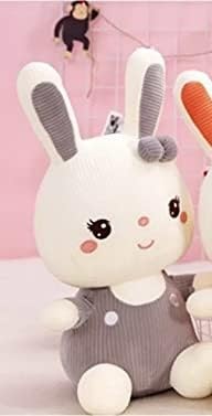 Image of Storescent Soft Toys for Kids - Stuffed Animal Plush Soft Toy for Boys & Girls | Plushie Toy Pearl Rabbit Grey 30cm
