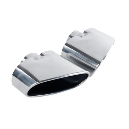 Embout d'échappement design carré en acier inoxydable haut de gamme pour BMW X5 E70