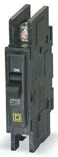 SQUARE D QOU120VH Circuit Breaker, Lug 120/240 VAC 20A, 100A/QO
