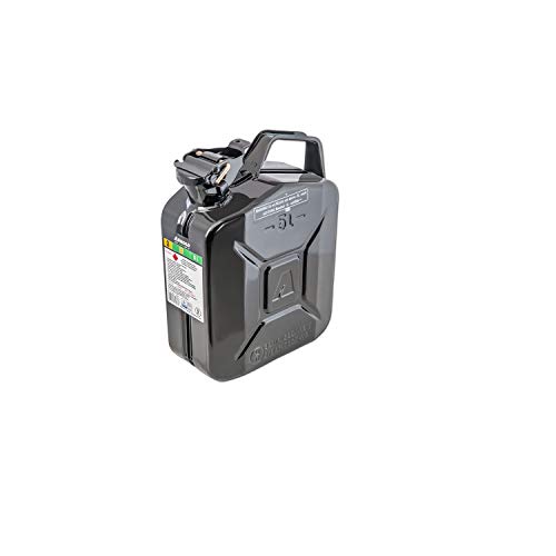 ARNOLD Bidon à carburant 5 l, noir, en métal Arnold 6011-X1–2000