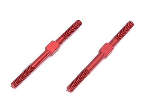 Square SGX-3042R A70-75 Duralumin Turnbuckle M3 x 42mm (Red)