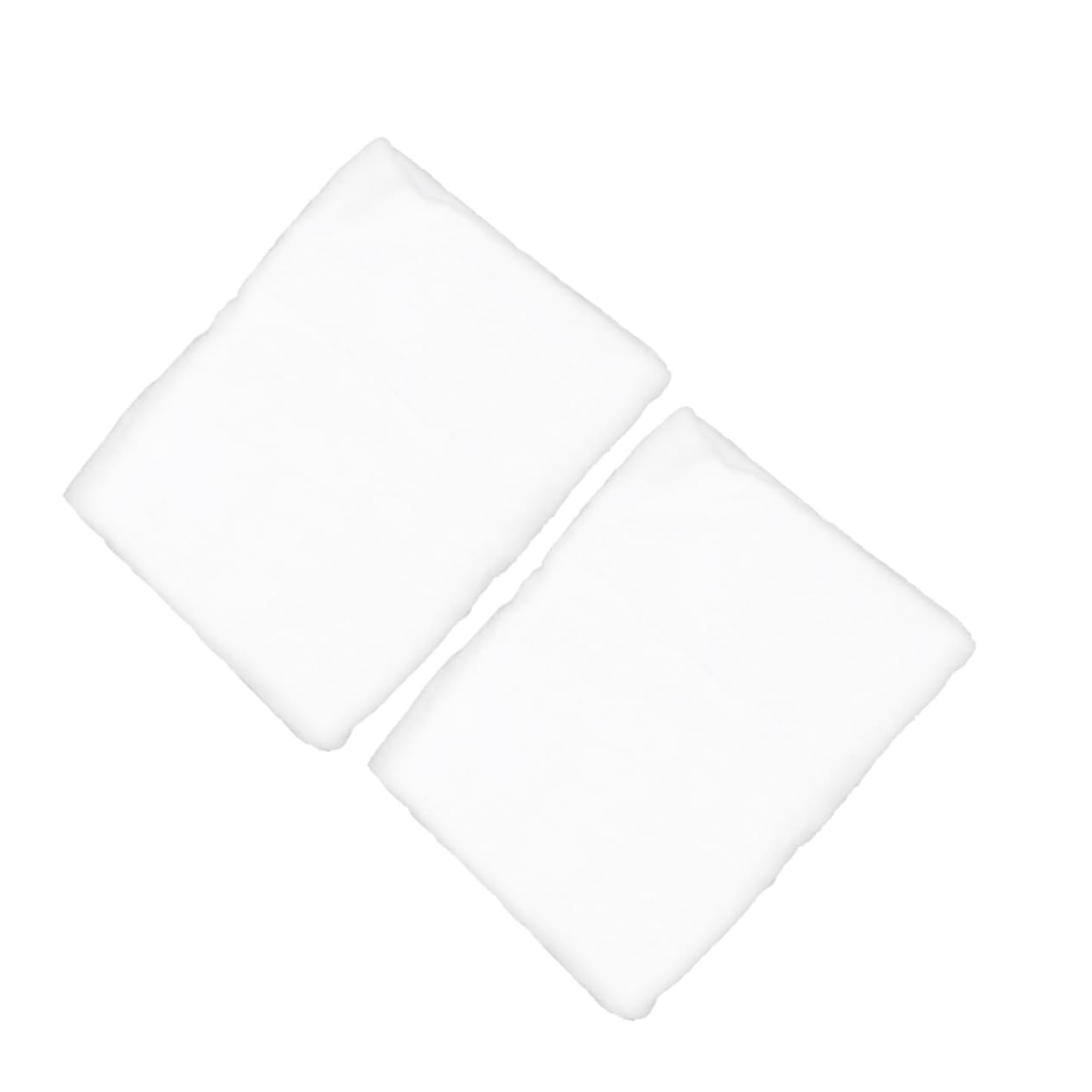 OFFSCH Artificial Snow Blanket for Christmas Village 2pcs Faux Snow Cotton Christmas Scene Blanket Indoor Winter Decor Sturdy Cotton