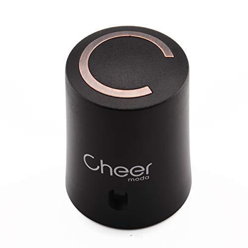 CHEER MODA Wine Vacuum Stopper, Wine Saver Vacuum Pump y Wine Bottle Stopper con Marcador de Fecha para Eliminar el Aire y la aspiradora - Regalo de Vino para Amantes del Vino
