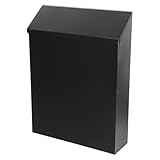 iplusmile Eisen wandbriefkasten mit Schloss Wetterfester Outdoor postkasten für Haus und Büro...