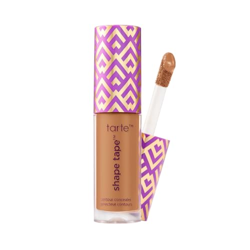 Image of tarte shape tape concealer - Full-Coverage Creaseless Soft Matte Finish, Brightening Under-Eye & Face Makeup, 16hr Longwear, Vegan & Cruelty-Free