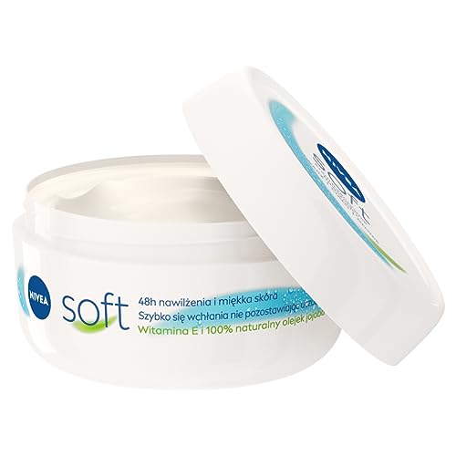 NIVEA Soft Intensive Moisturising Body and Hand Cream 50 ml, 50 ml (Pack of 1) - Image 2