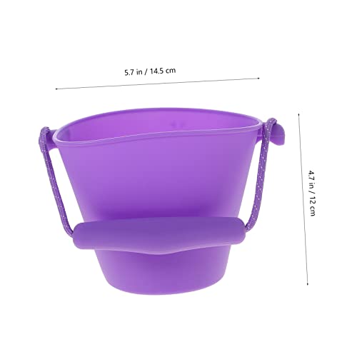 Alasum Water Multifunctionele Container Bad Wandelen - Vissen Opvouwbaar Speelgoed Siliconen Emmerhandvat Voor Op Reis… - Image 8