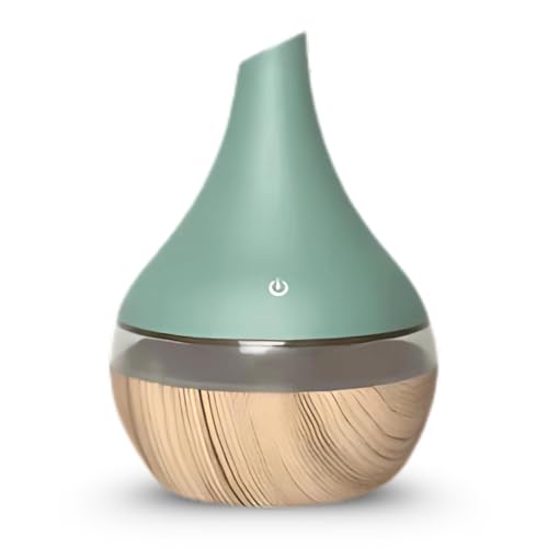 Humidificador ultrasónico y difusor de 300 ml – Difusión fría con o sin luz – Iluminación LED Multicolor – 2 Modos de difusión – Diseño Compacto – para Oficina, Dormitorio, bebé, Yoga – 20 m² Humidificador ultrasónico y difusor de 300 ml – Difusión fría con o sin luz – Iluminación LED Multicolor – 2 Modos de difusión – Diseño Compacto – para Oficina, Dormitorio, bebé, Yoga – 20 m²