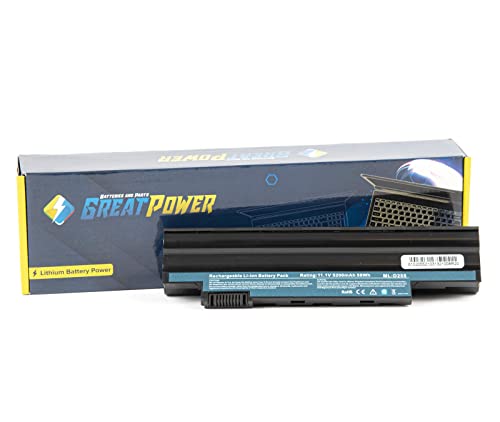 Batteria 5200mAh per Acer Aspire One D255 D255E D257 D260 D270 522 AO522 AOD255 AOD255E AOD260 PAV70 NAV70