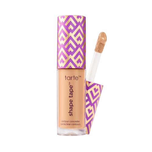 Image of tarte shape tape concealer - Full-Coverage Creaseless Soft Matte Finish, Brightening Under-Eye & Face Makeup, 16hr Longwear, Vegan & Cruelty-Free