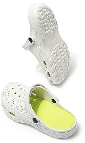 Image of INMINPIN Mens Womens Garden Clogs Shoes Beach Slippers Pool Water Sandals with Comfortable Arch Support Insole