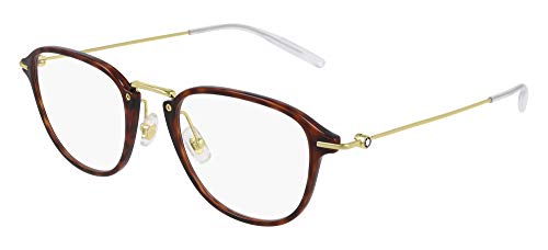 Mont Blanc MB0155O Havana 51/21/145 men Eyewear Frame
