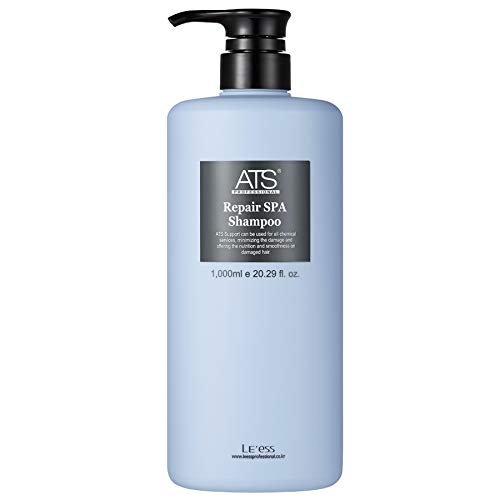 ATS SPA Shampoo Repair - Damaged Hair, Cool Mint, Refreshing and Relaxing 1000ml, 33.9 fl.oz.
