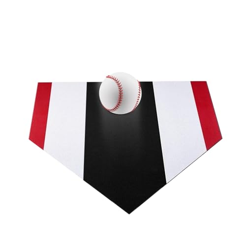 Esterilla de béisbol para entrenar bateo en el jardín de casa con toda la familia 1