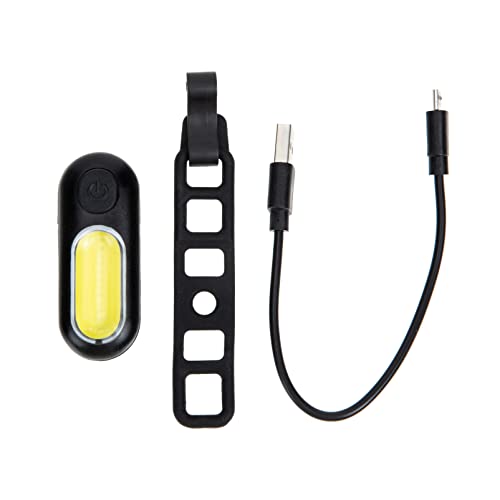 BESPORTBLE 1 Set LED Bike Rear Light Rechargeable Night Safety Lamp with Lighting Modes for Cycling Running and Dog Walking Easy Installation for Enhanced Visibility