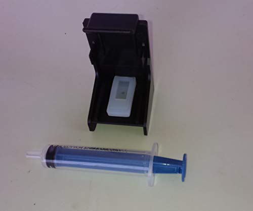 Image of for HP Ink Suction Tool Refill KIT for Printer Cartridge Cleaning (21 22 26 27 28 56 57 58 etc.) for Both Black and Colour Cartridge with Syringe