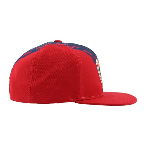 Image of ZHATS NHL Unisex-Adult NHL Officially Licensed Adjustable Snapback Hat Flat Bill Z11 Retro Paintbrush