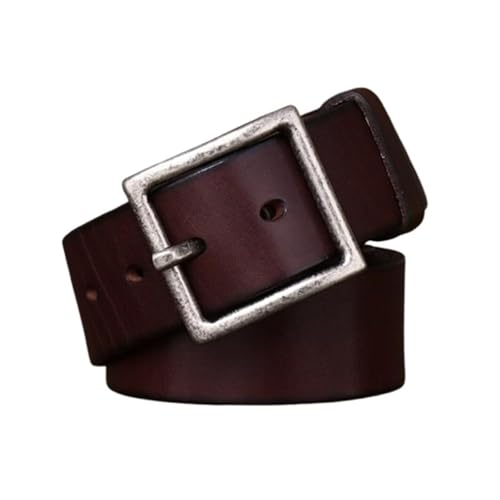 Ceinture décontractée en cuir épais pour sublimer vos jeans au quotidien