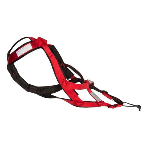 Arnés de trineo para perro, arnés de tracción para perro, parte trasera en X para Canicross, arnés de Mushing, trineo para perro, ciclismo, esquí, joring, arnés de senderismo para perros, correr para