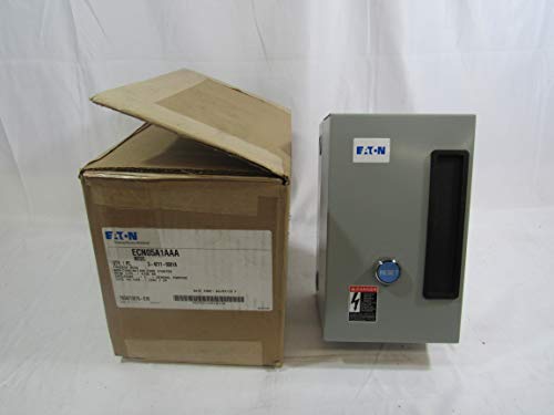 Eaton ECN05A1AAA 3 Pole Non-Reversing Non-Combination Full Voltage Starter NEMA 00 120 Volt 9 Amp
