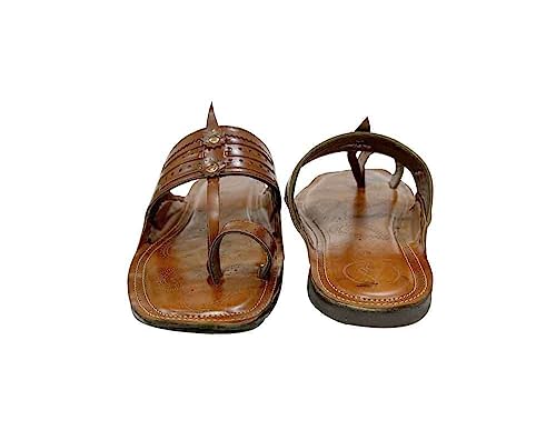 Men's Kolhapuri Chappals Ethnic Slippers For Men Traditional Kolhapuri Sandals Casual Flip Flops For Men3