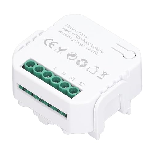 Medidor de energía inteligente WiFi Hyuduo para controlar el consumo monofásico del hogar en vivo