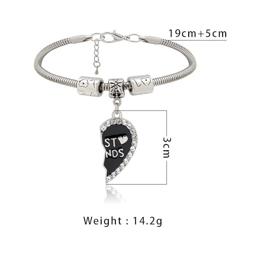 Matching Bracelets Best Friend Bracelets BFF Bracelets For 2 Birthday Christmas Graduation Gifts BFF Bracelets3